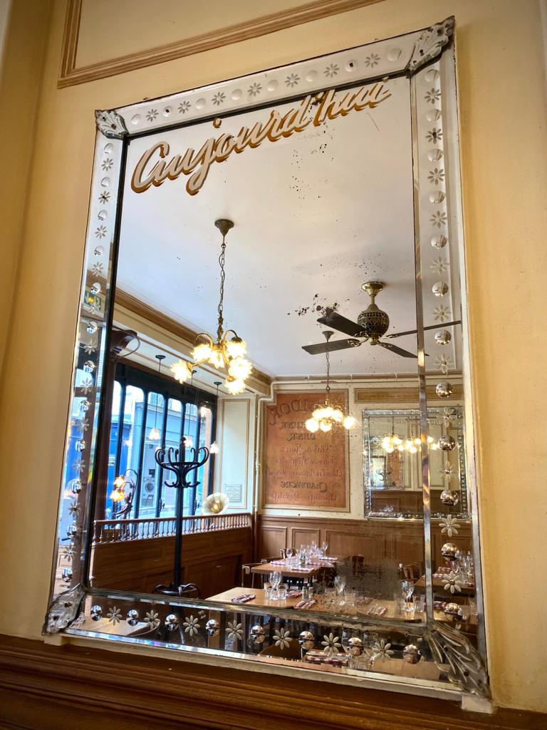 Miroir du Polidor, restaurant pas cher Paris